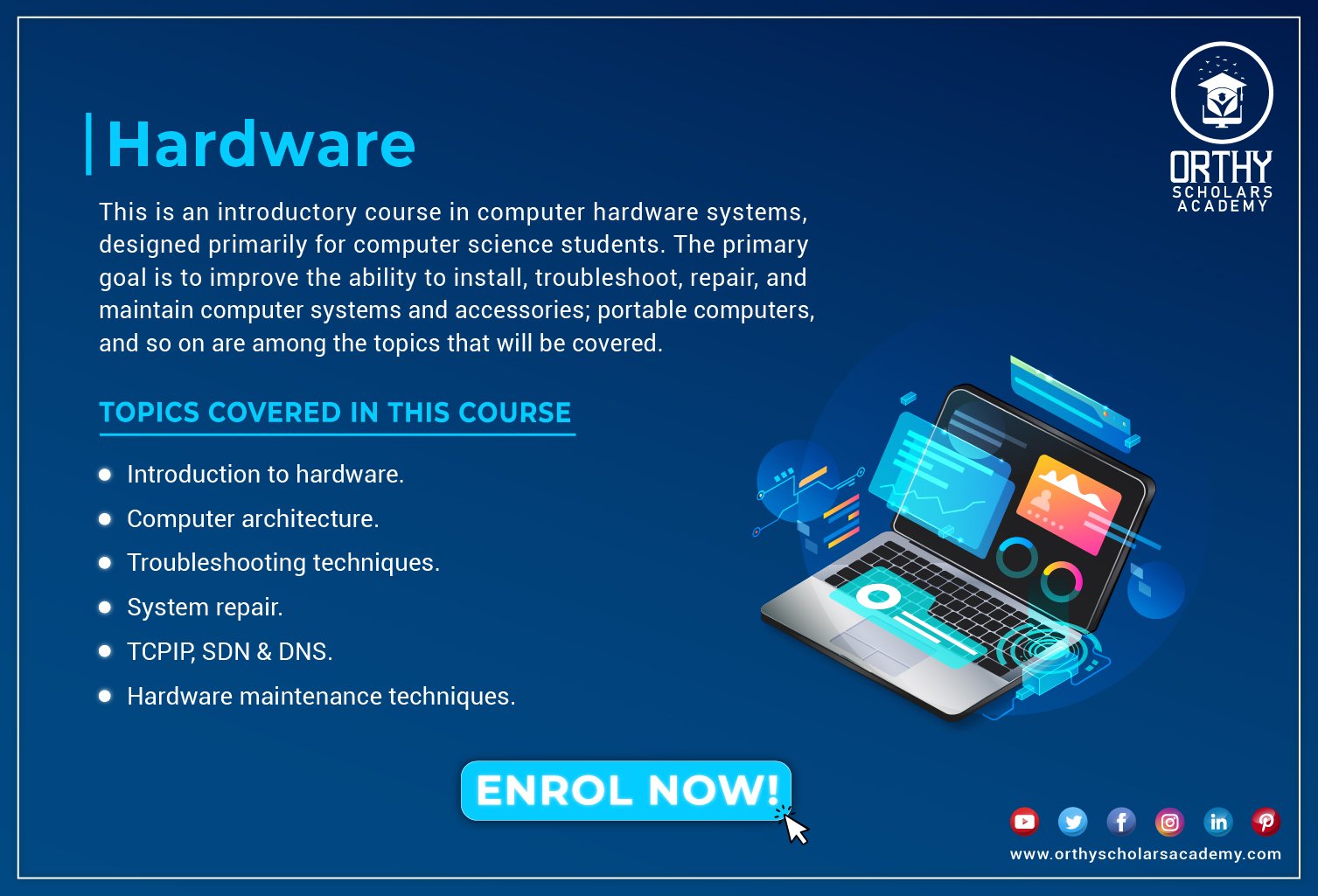 Orthy TechBuild Academy – 12 Lesson PC Mastery Program